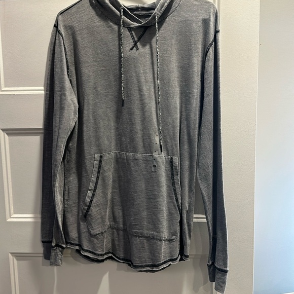BKE Other - Men’s BKE light weight pull over with hood. Grey size Medium.
New without tags.